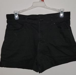 Great condition high-rise stretch denium shorts